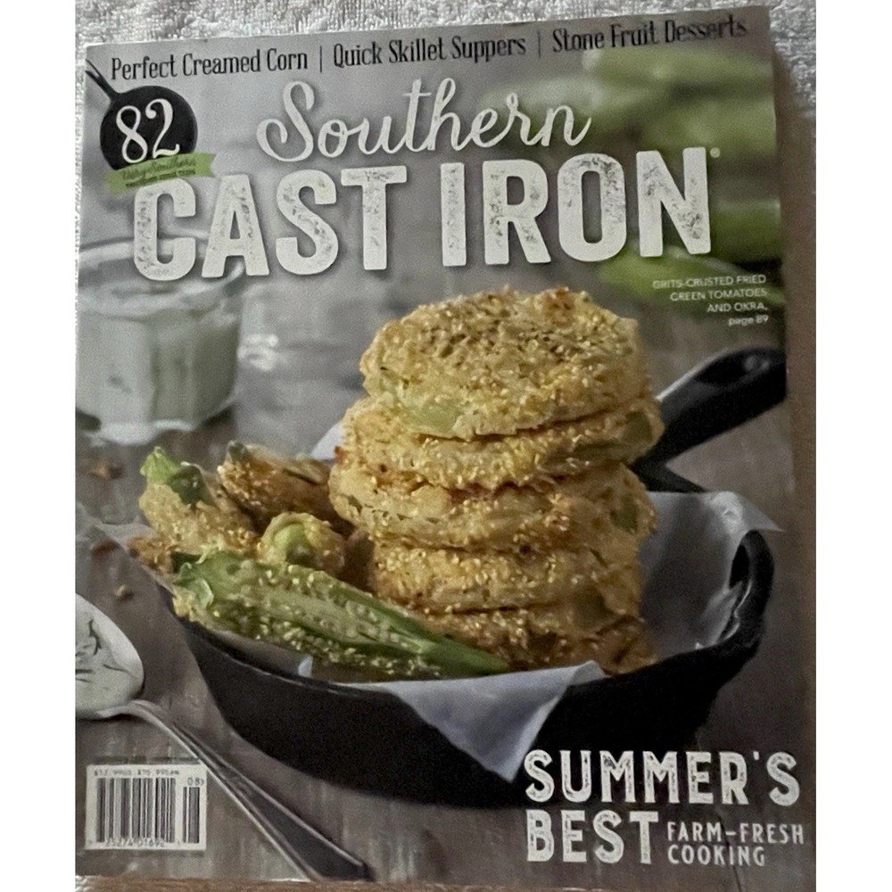 Southern Cast Iron magazine -- vol 4/ issue 4--82 Recipes -- July/August 2018